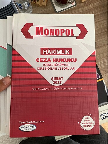  Monopol yayınları Hakimlik