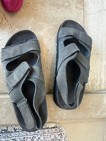 Zara süet sandalet