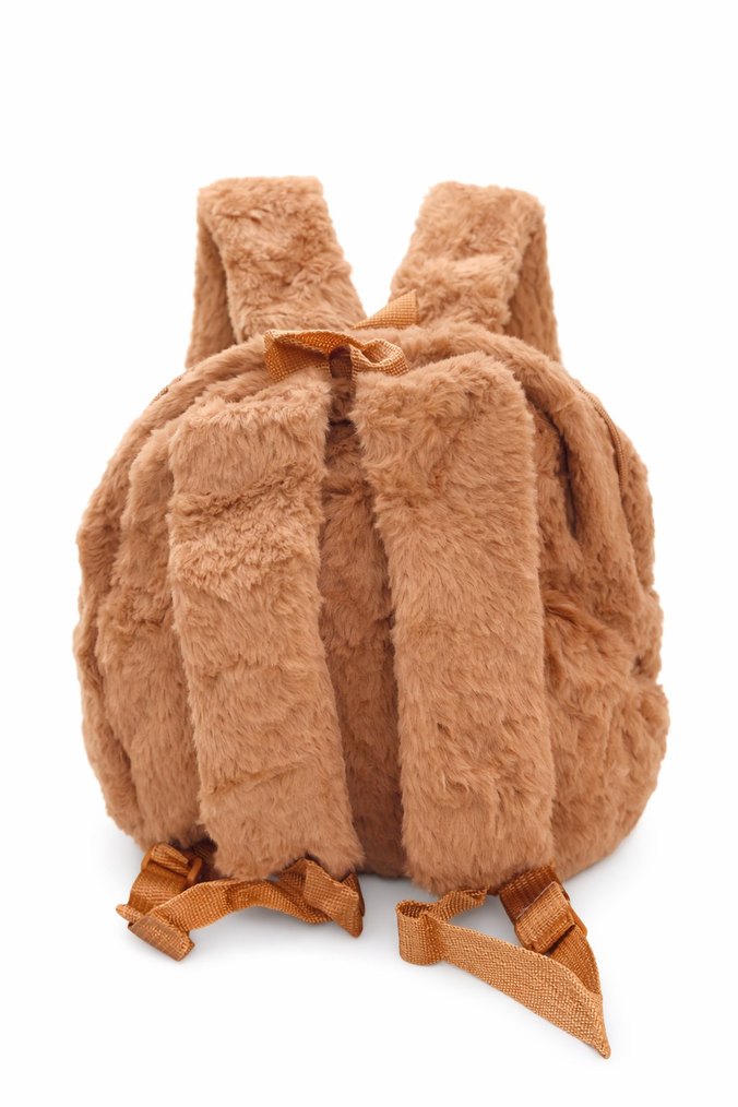Kahverengi Kapybara Peluş Çocuk Sırt Çantası - Görsel 2