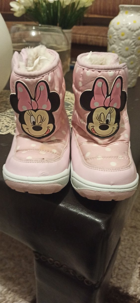 Kız Çocuk Pembe Minnie Mouse Bot - Görsel 5
