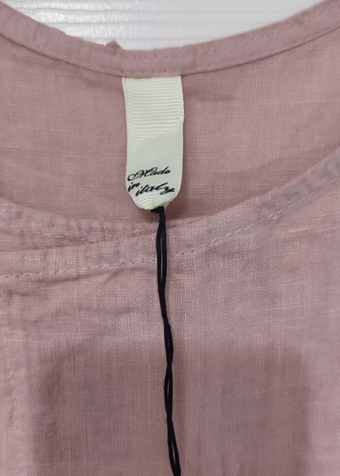 Keten elbise - Görsel 2