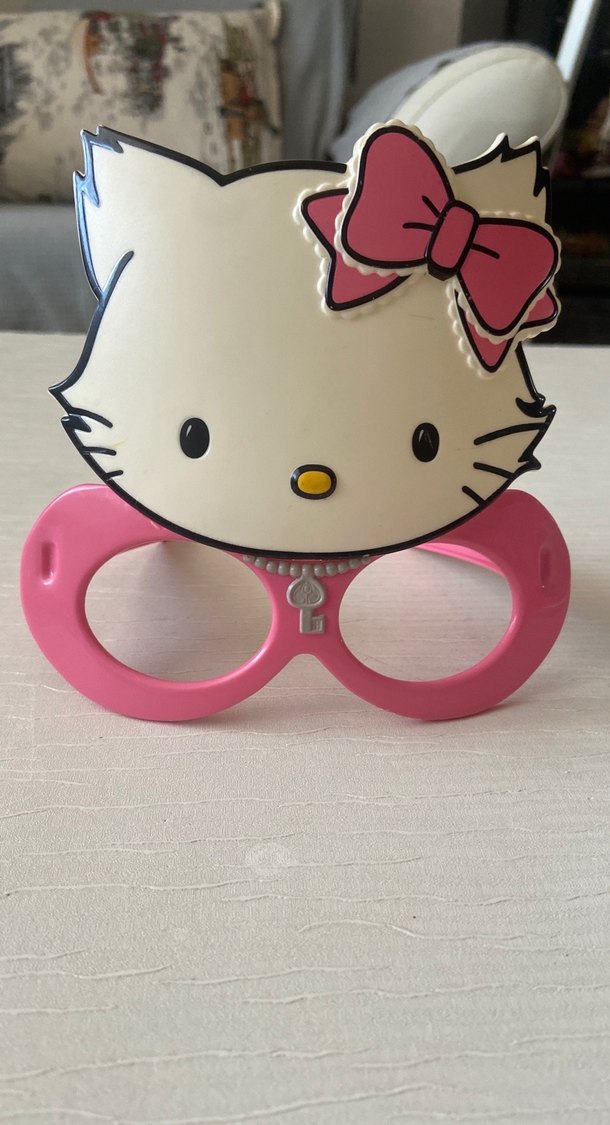 Pembe Kedi Figürlü Kedi Aksesuarı - Görsel 4