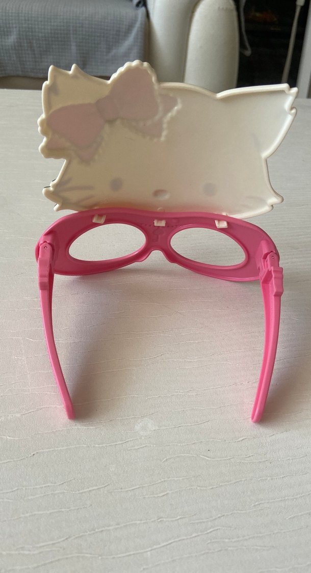 Pembe Kedi Figürlü Kedi Aksesuarı - Görsel 2