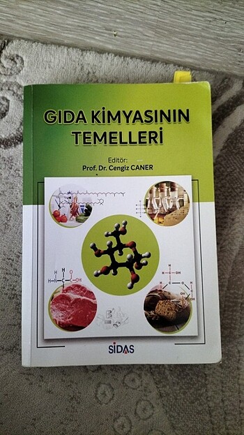 Gıda kimyası kitabı sidaş yayınları 