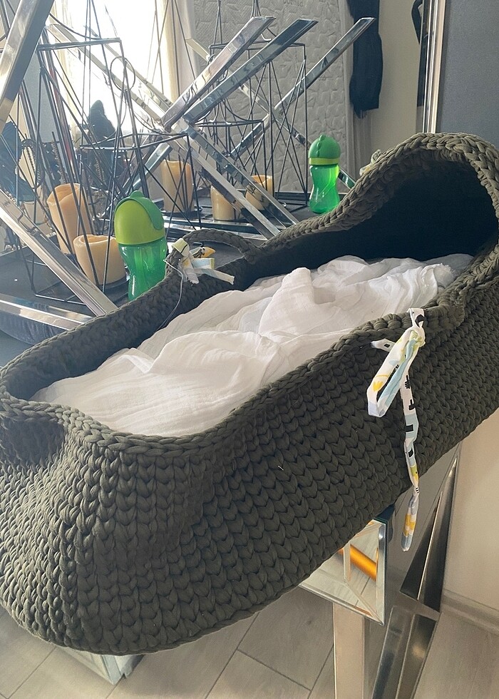 Bebek örgü puseti - Görsel 2