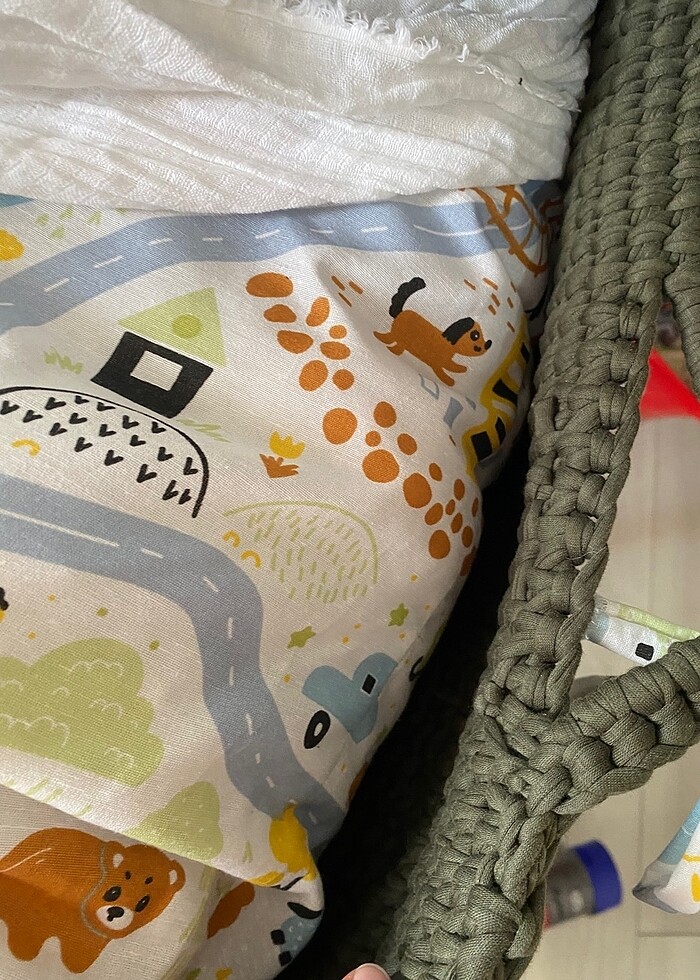 Bebek örgü puseti - Görsel 4