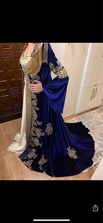 Kaftan ve iç elbisesi