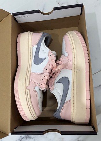 39 Beden Pembe Platform Topuklu Kadın Nike Airforce Spor Ayakkabı