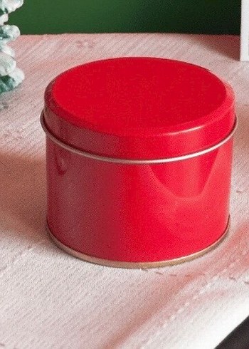 Noel Temalı Renkli Metal Saklama Kutuları - Görsel 4