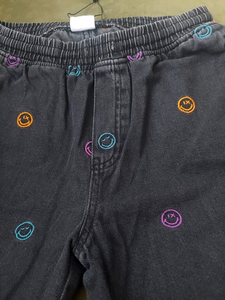 Erkek Çocuk Renkli Denim Şort - Görsel 2