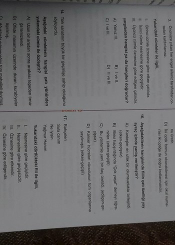 Sınır Tanımayan Dil Bilgisi 8 - Ata yayıncılık - Görsel 3