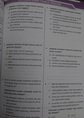 Sınır Tanımayan Dil Bilgisi 8 - Ata yayıncılık - Görsel 2