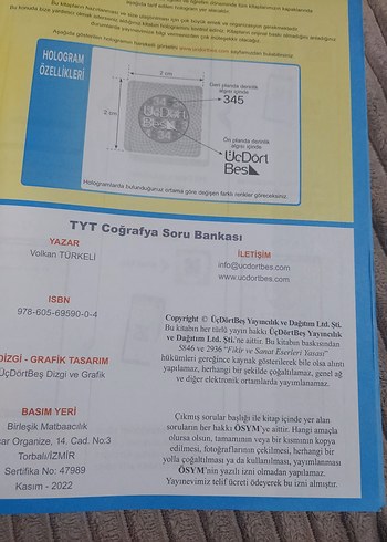 345 TYT Coğrafya Soru Bankası - Görsel 2