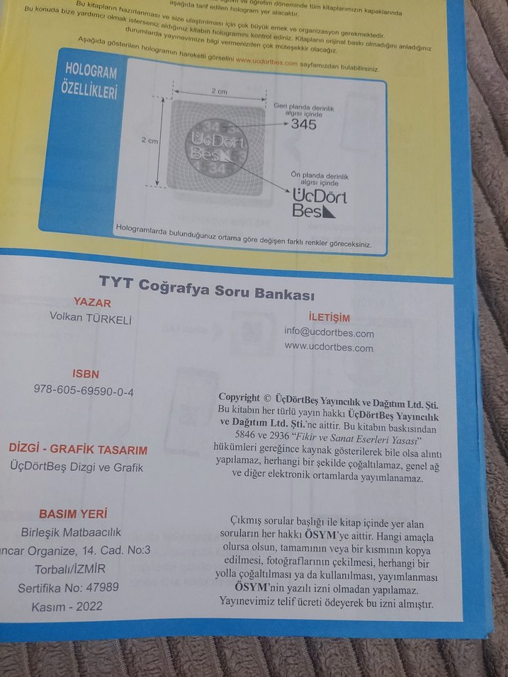 345 TYT Coğrafya Soru Bankası - Görsel 2