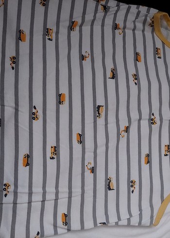 Gri ve Beyaz Çocuk Atletleri 4'lü Set - Görsel 5