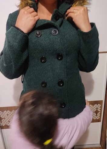 Bershka Kaşe kaban 