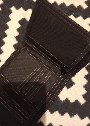 Fermuarlı Siyah Erkek Cüzdanı - Görsel 5