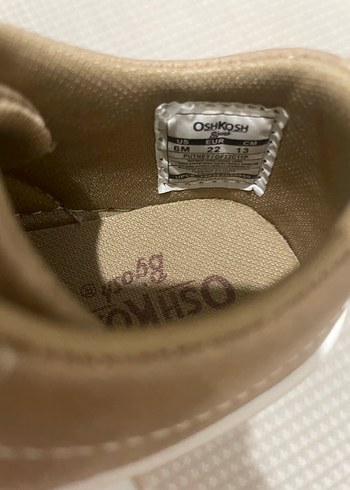 Oshkosh Bej Erkek Çocuk Sneakers Velcro Bağcıklı