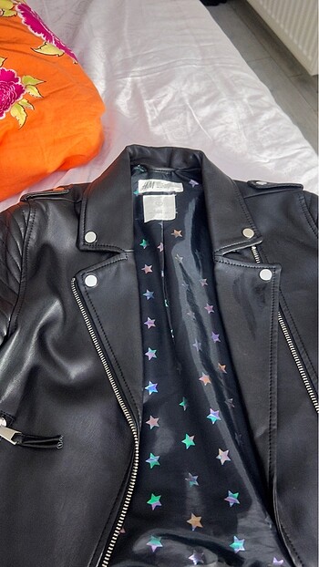 H&M Koz çocuk suni deri mont