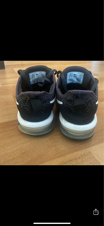37,5 Beden siyah Renk Nike Air Max Spor Ayakkabı