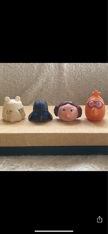  Beden Renk Angry Birds Star Wars Set