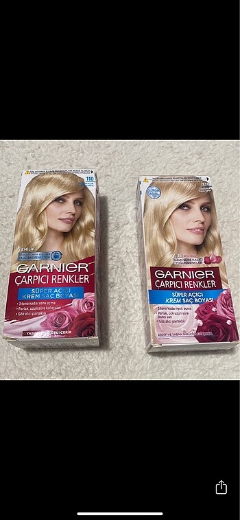 Garnier 110 Ekstra Açık Elmas Sarısı