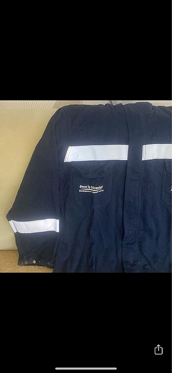 2xl Beden Reflektörlü Endüstriyel Ceket