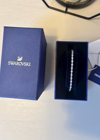 swarovski Tek Hatli Zirkon Tasli Bileklik