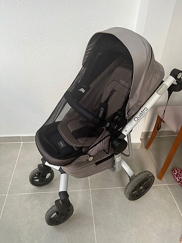 0 - 13 kg Beden kahverengi Renk Casual quatro bebek arabası