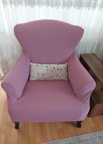 Beden pembe Renk Lastikli koltuk örtüsü kılıfı