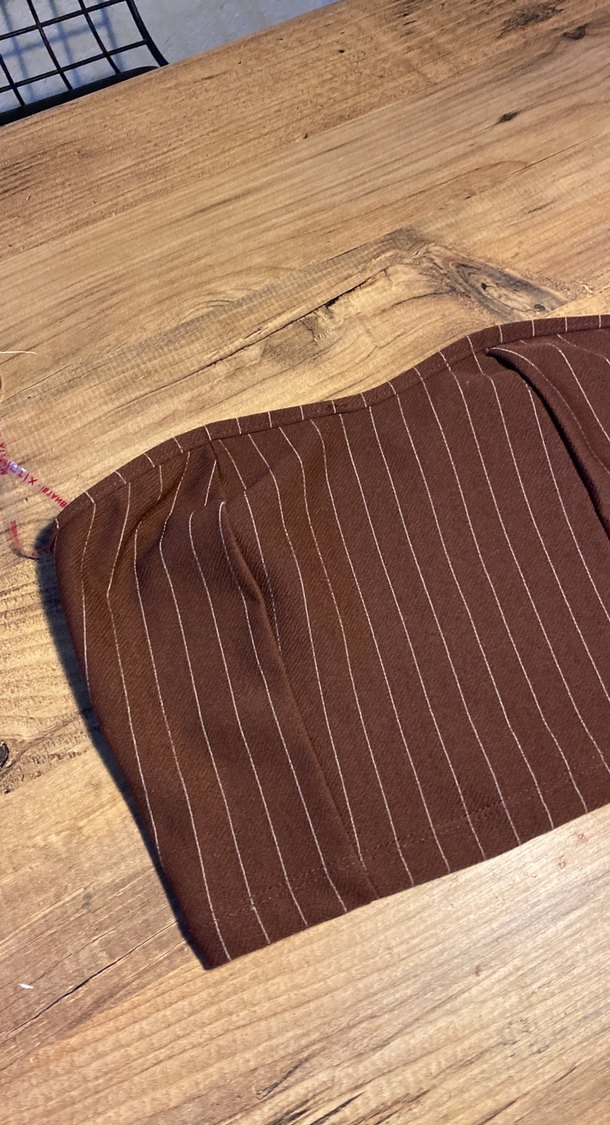 Kahverengi Çizgili büstiyer - Görsel 2