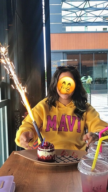 sarı sweat