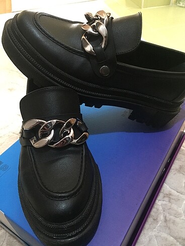 39 Beden loafer ayakkabı