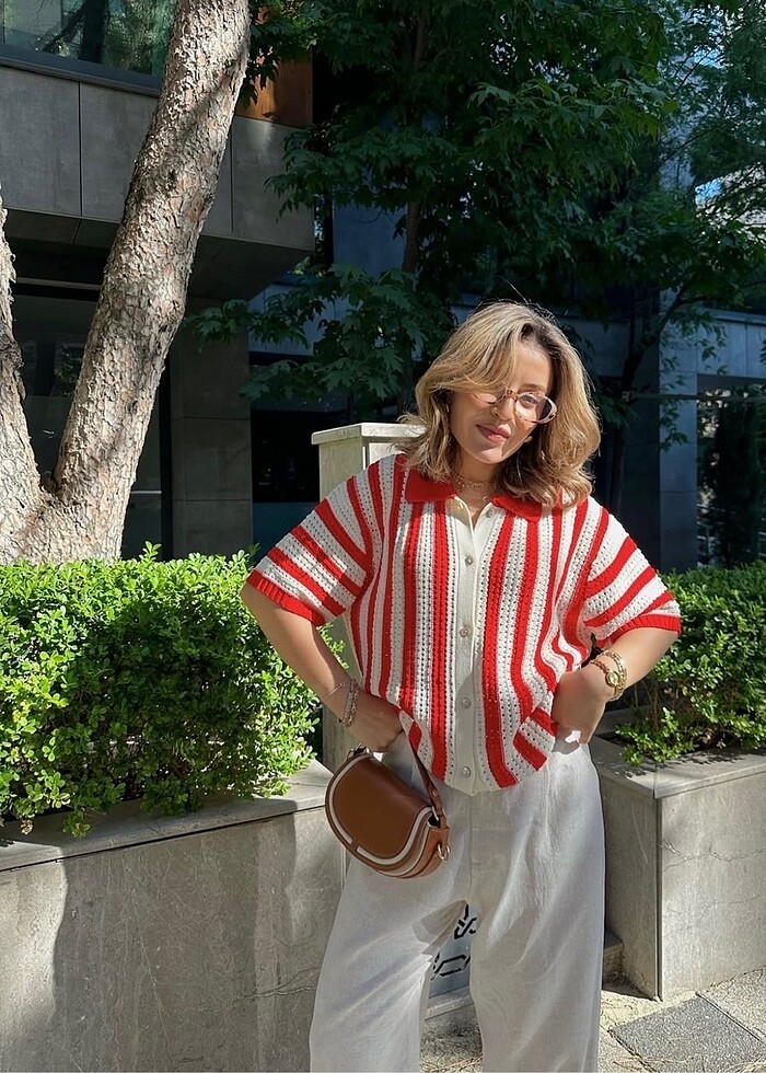 Ajur hırka - Görsel 4