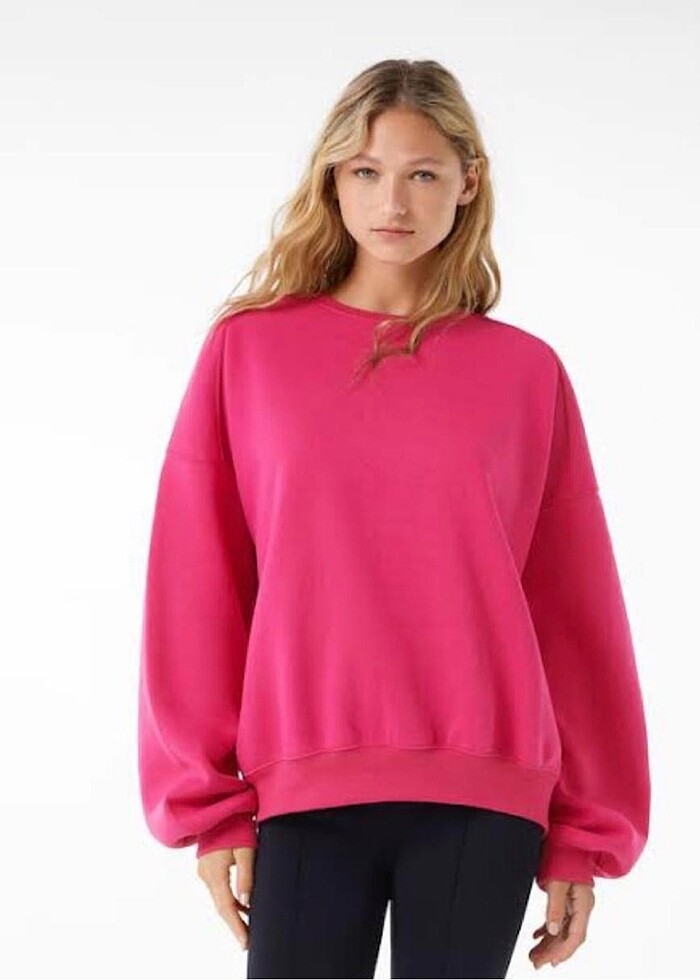BERSHKA sweatshirt - Görsel 4