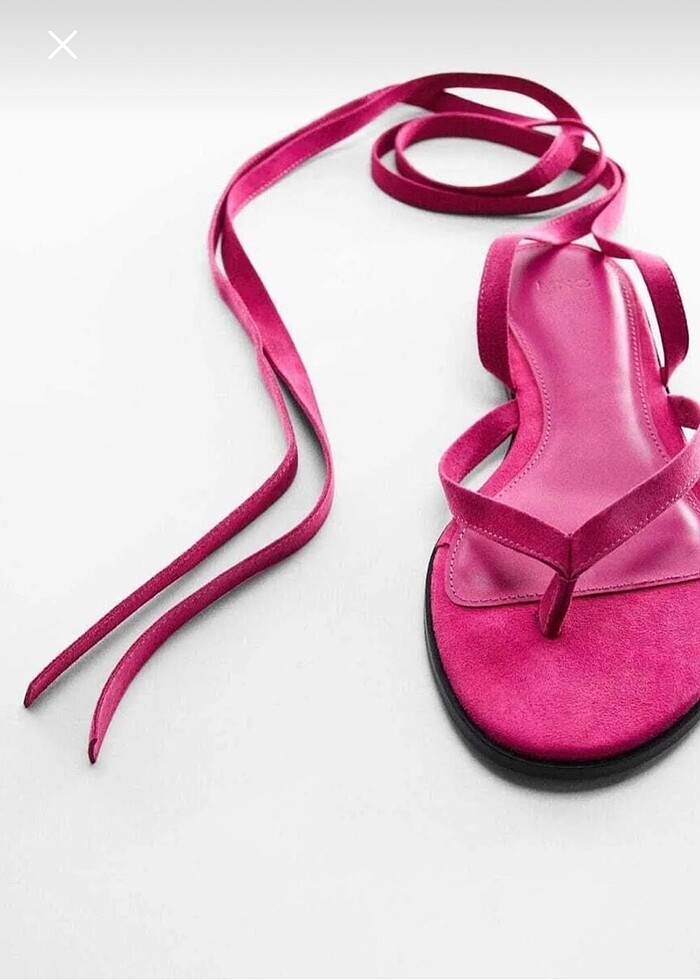 Mango bağlamalı sandalet - Görsel 3