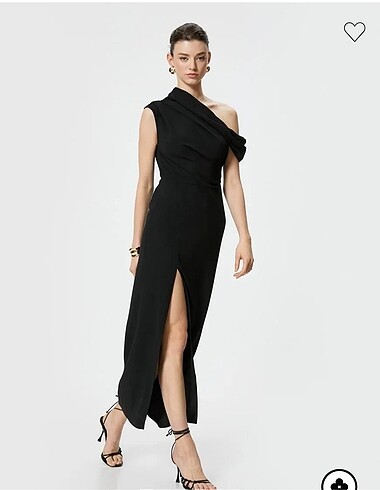 Zara Asimetrik detaylı elbise