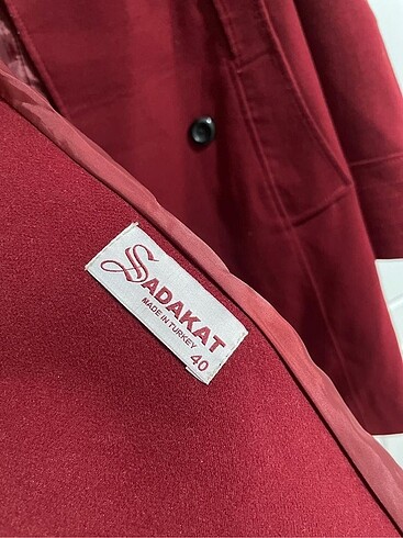 40 Beden bordo Renk Kaban&Palto