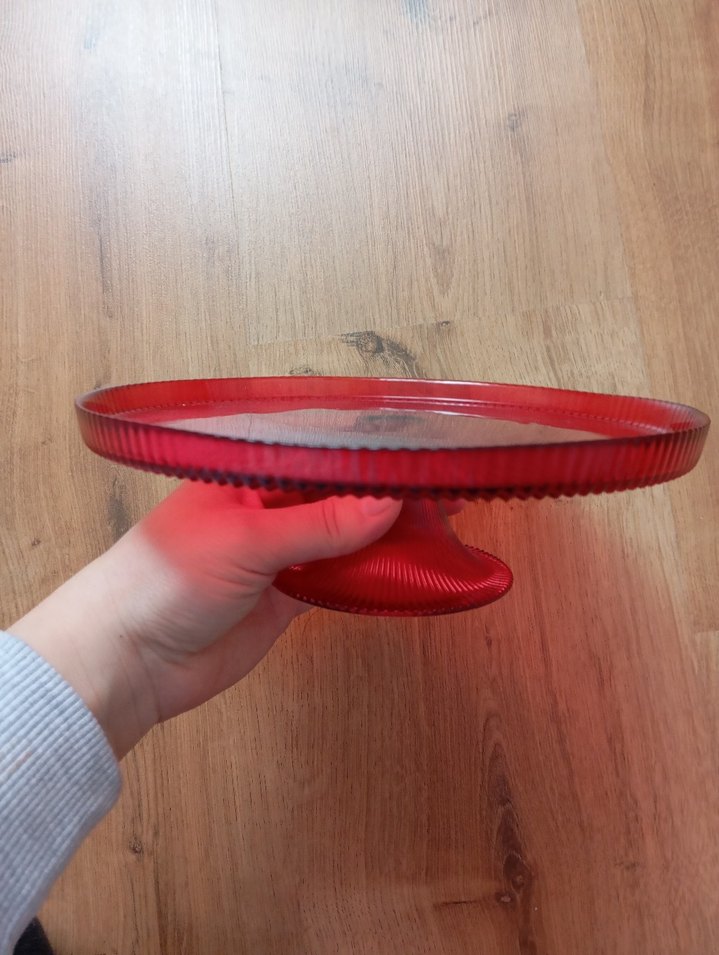 Colorina 21 cm Ayaklı Sunum Tabağı - Görsel 4