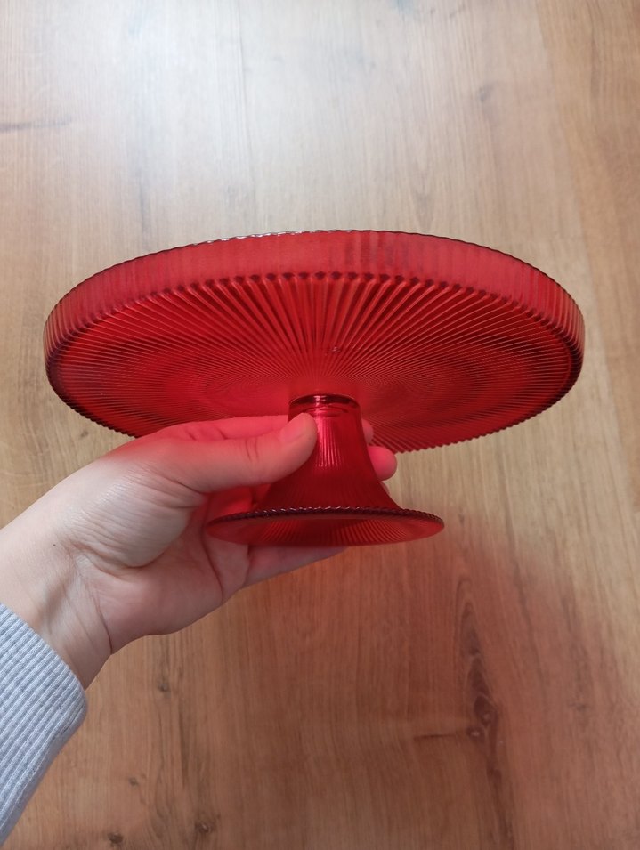 Colorina 21 cm Ayaklı Sunum Tabağı - Görsel 3