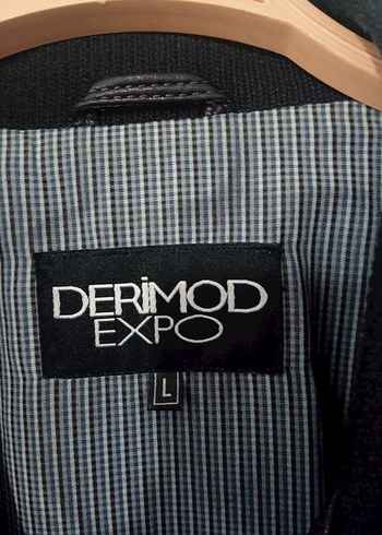 Siyah Deri Erkek Derimod Ceket - Görsel 3