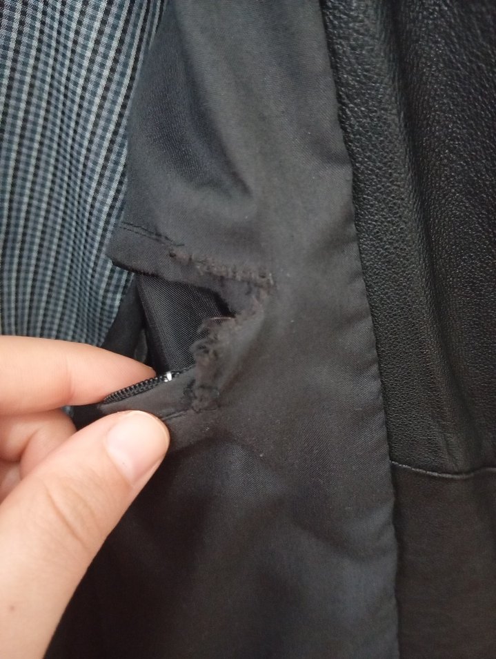 Siyah Deri Erkek Derimod Ceket - Görsel 5