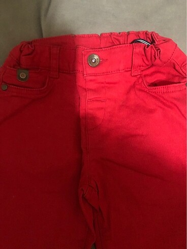 LC Waikiki 5 yaş LCW kırmızı pantolon