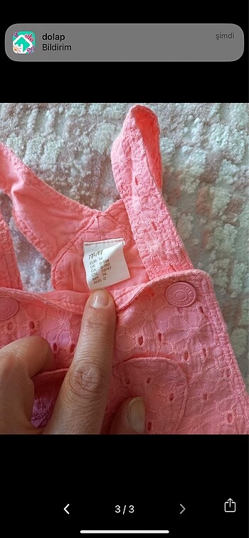 6-9 Ay Beden H&m salopet