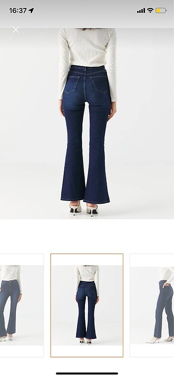 Bershka bershka ispanyol paça pantolon
