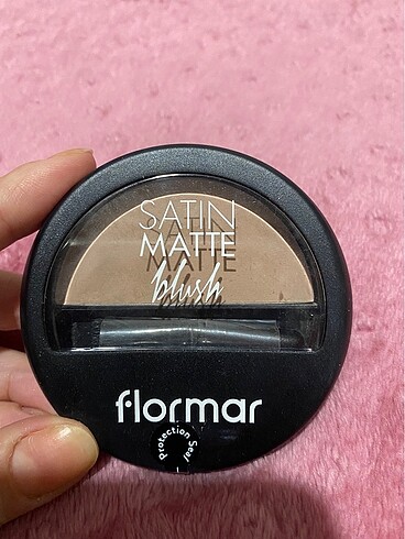 Flormar satın matte blush allık 06 pink brown