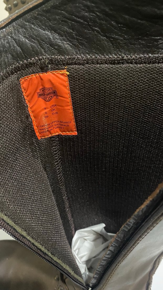 Harley Davidson 39 numara Çizme - Görsel 3