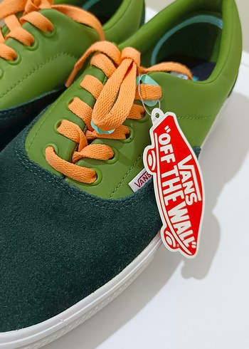 Vans Orijinal Yeşil Günlük Spor Ayakkabı - Görsel 2