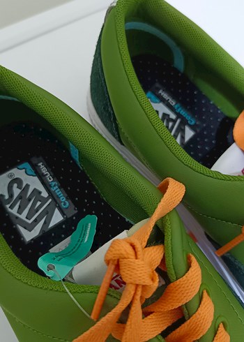 Vans Orijinal Yeşil Günlük Spor Ayakkabı - Görsel 4