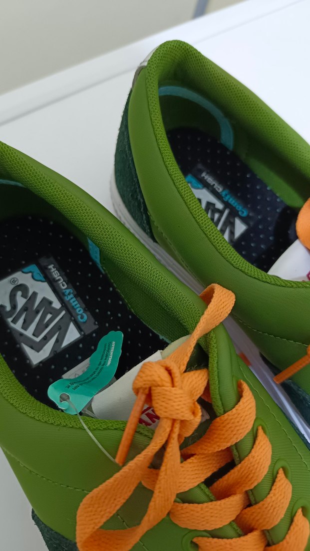 Vans Orijinal Yeşil Günlük Spor Ayakkabı - Görsel 4